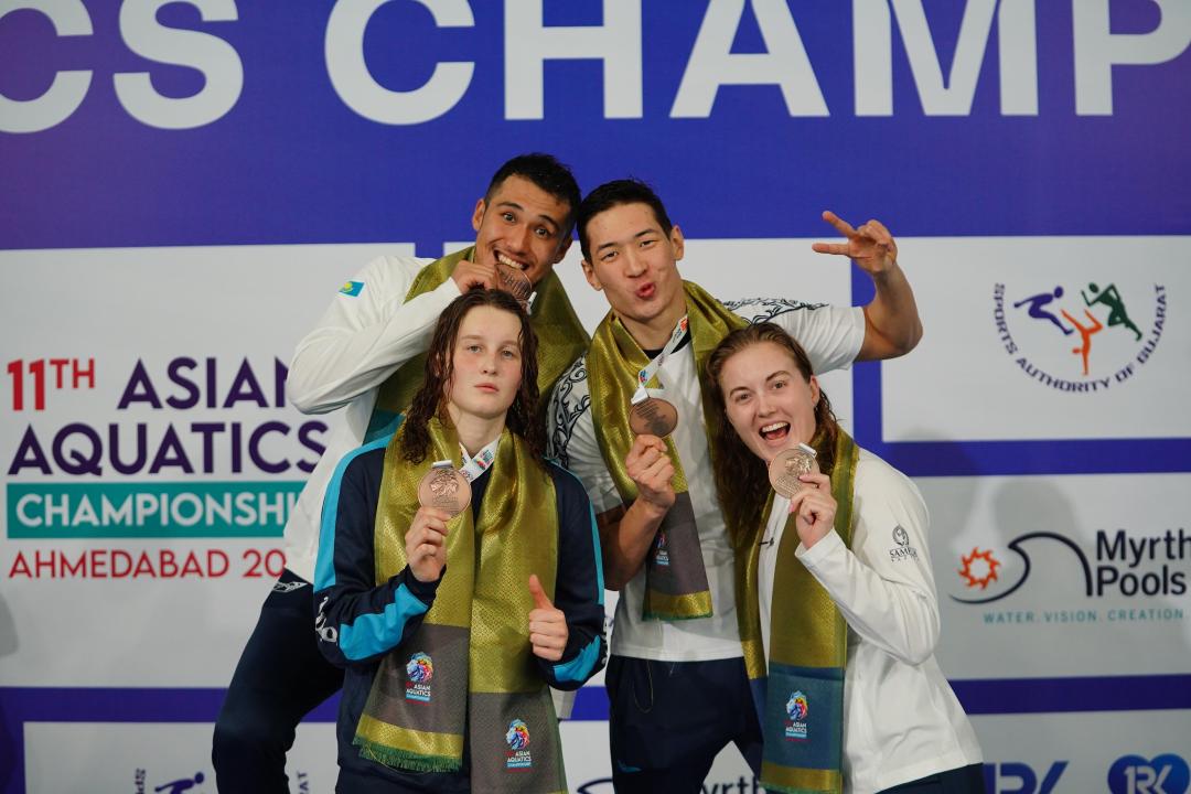 Казахстанские пловцы взяли 7 медалей на чемпионате Азии