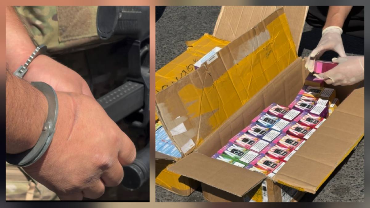 В Жетысу задержаны супруги за продажу сотен вейпов