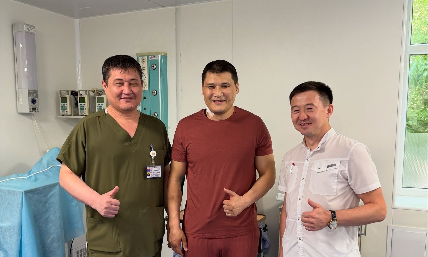 Руслан Берденов выписался из больницы