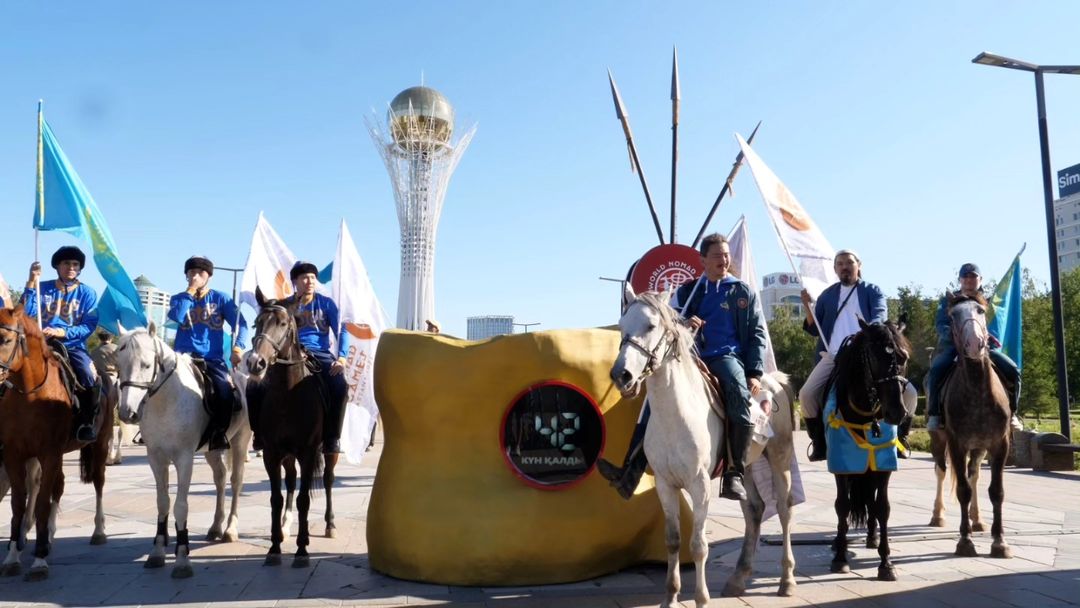 Как прошел парад всадников в Астане