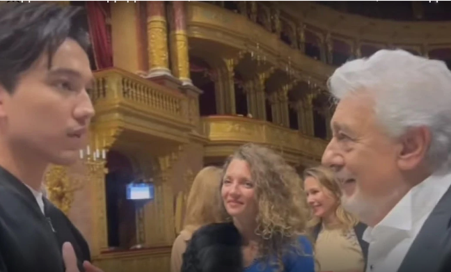 Пласидо Доминго предложил Димашу Кудайбергену записать дуэт